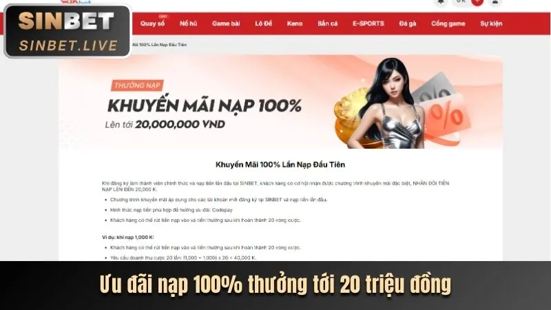 Tỷ lệ đổi thưởng hấp dẫn